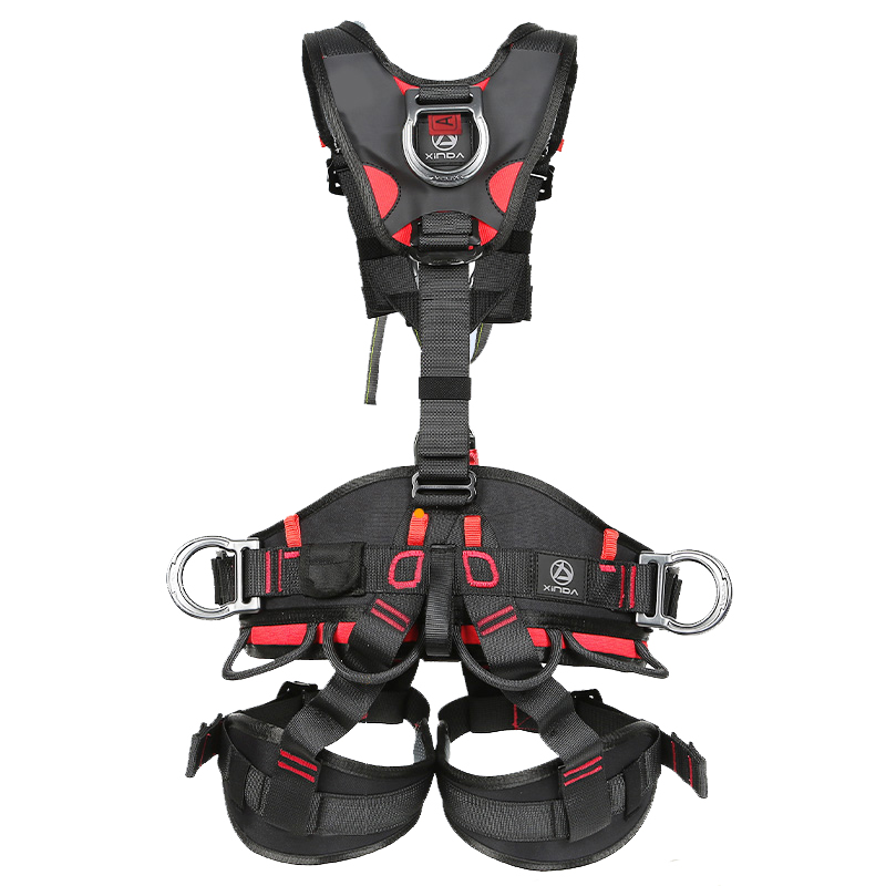 Xinda Hua Series Full Body Harness for High-Altitude Work, Climbing, and Rescue – Five-Point Safety Harness for Fall Protection